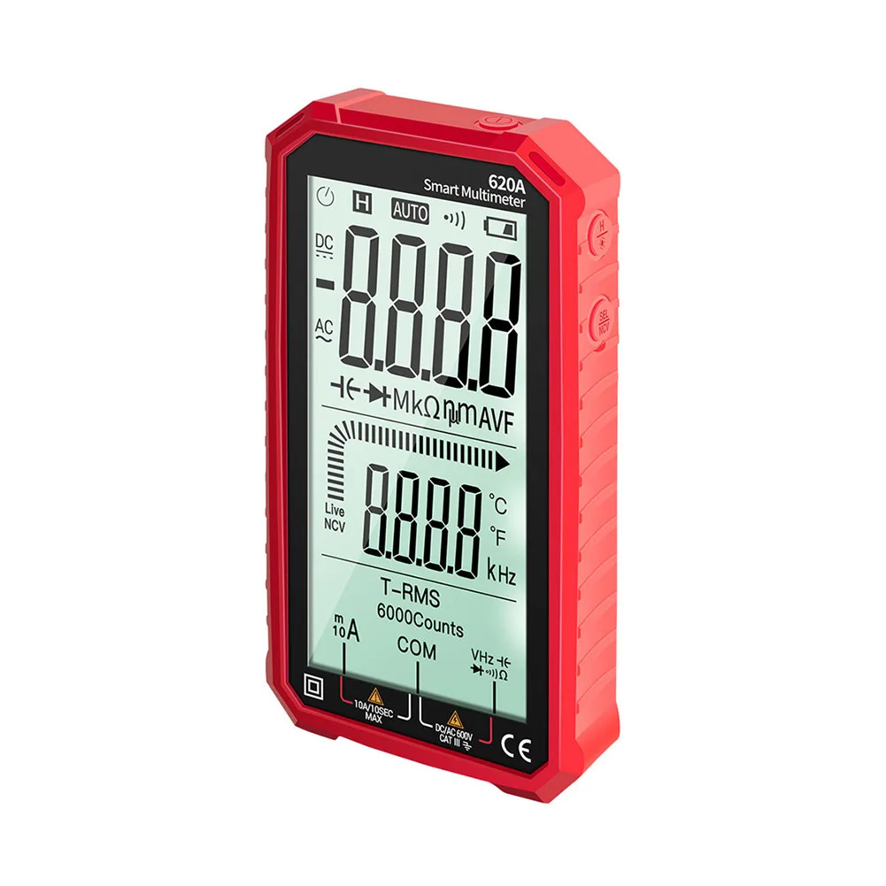 

Professional High Accuracy Tester Handheld Mini Portable 6000 Counts Multifunctional LCD Display Ultra Thin Digital Multimeter