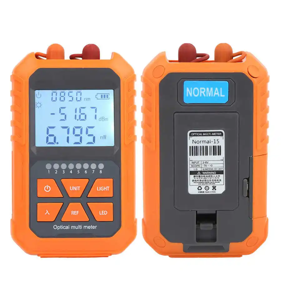 DC3-6V Mini FC/SC/ST оптический измеритель мощности от-70 до + 3 дБ тестер затухания