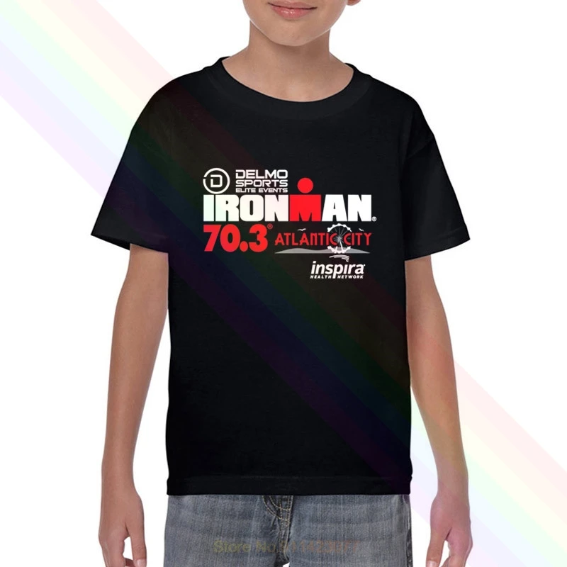 Классическая футболка Ironman для триатлона с логотипом Атлантического города