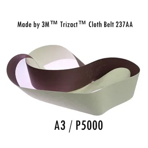 6 шт., шлифовальные ленты 3M Trizact 237AA 7626869151220150018292000 мм для полировки нержавеющей стали A3 A5 A6 A16 A30 A65