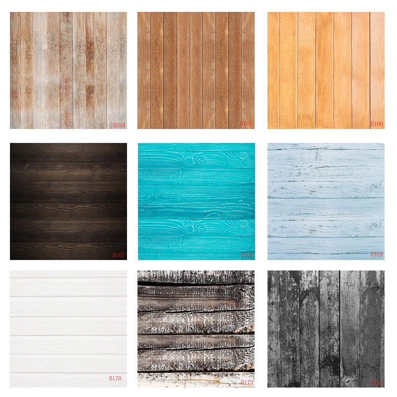 Виниловый фон Nitree в стиле ретро с изображением деревянного пола для студийной