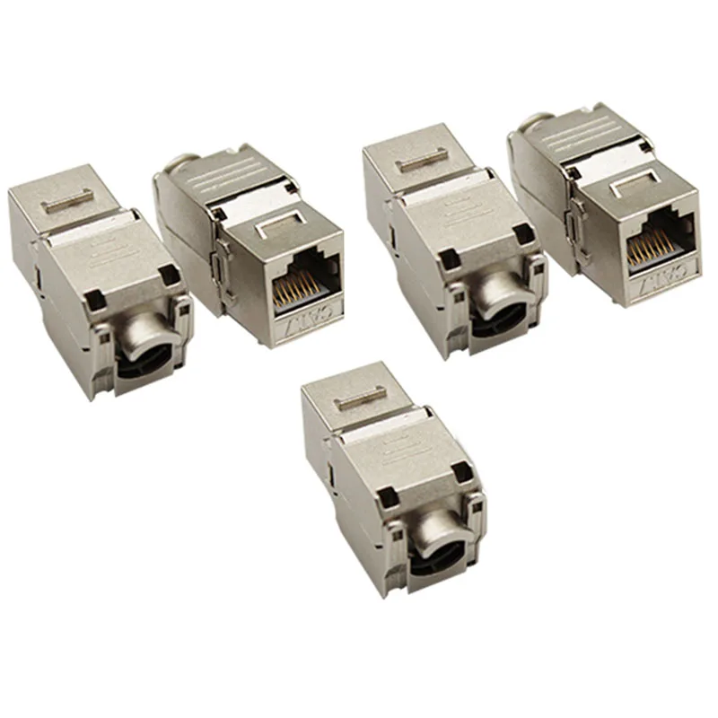 

5 шт. CAT.7 семь типов цинкового сплава металлический фотомодуль информационный модуль свободной сети