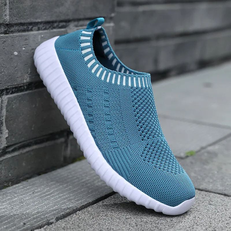 

Women Shoes 36-43 Large Size Breathable Sock Shoes 2021 Fashion Ladies Sneakers Casual Sports Running Sneaker Chaussure Femme