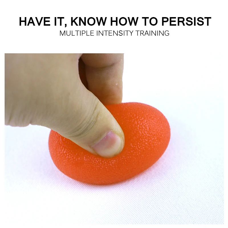 Массажное яйцо для рук мягкий силиконовый мяч ручка упражнений усилитель пальца