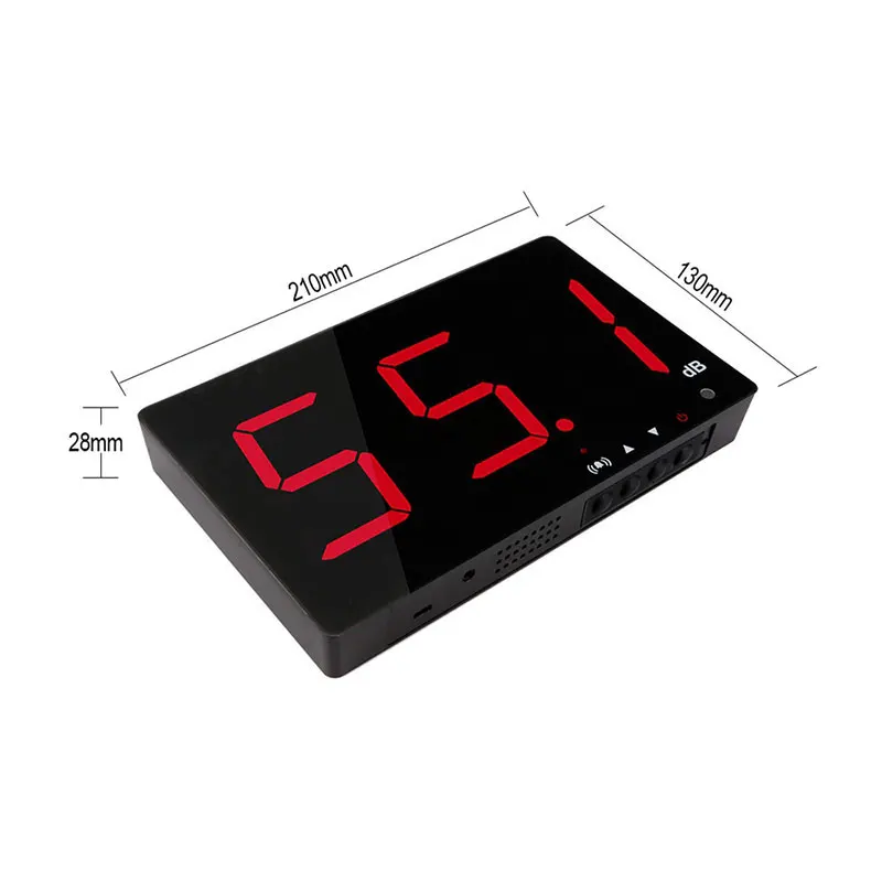 

Digital Sound Level Meter Wall Mounted Noise Measurement 30~130dB