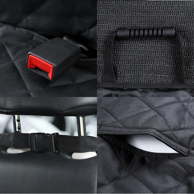 

Waterproofed Scratch-Proof Collapsible Protector Cushion With Safety Belt Auto Trunk Travel-Mat Car-Seat-Cover Dog-Car-Hammock