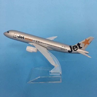 Photo Color Jetstar Airways Airbus A320 модель самолета литая под давлением металлическая модель самолета 16 см 1:400 модель самолета игрушечный самолет - Цвет: Photo Color