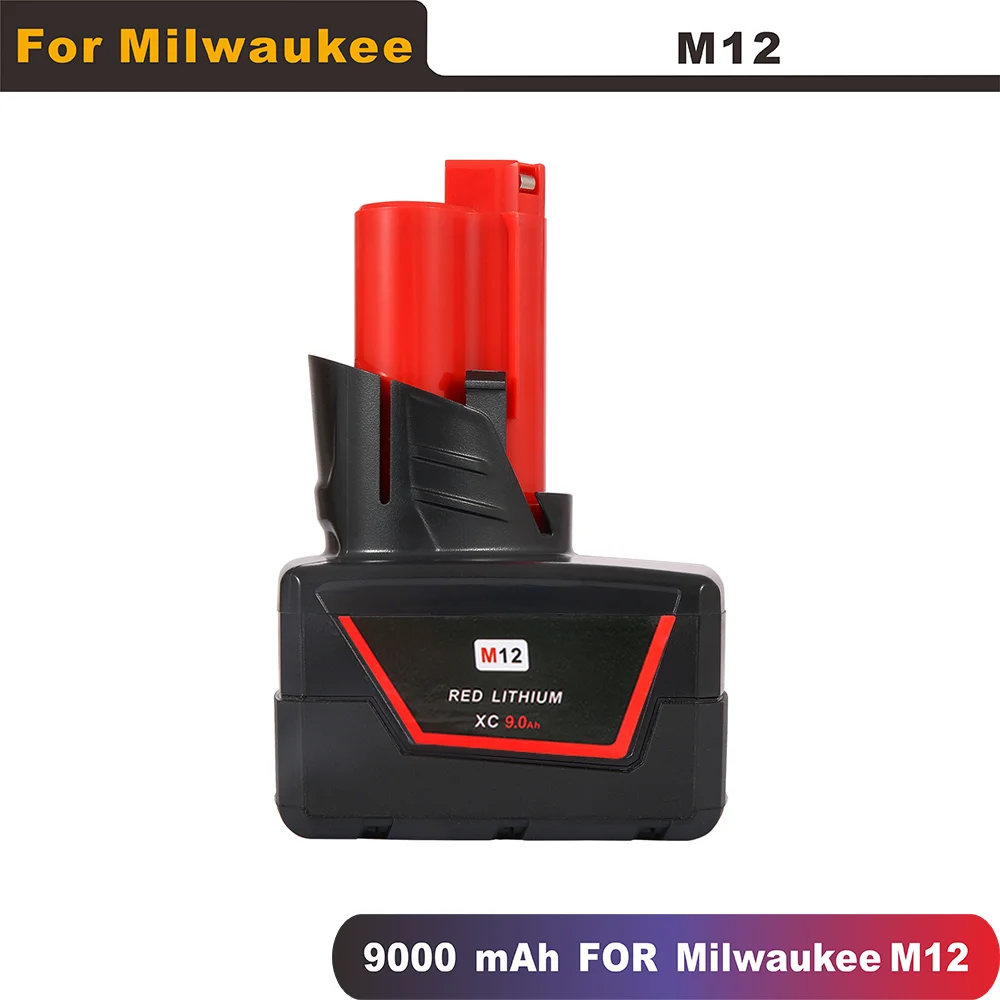 

9000 /, 9.0Ah 12V Li-Ion M12 C12 XC 48-11-2440 48-11-2402 48-11-2411 48-11-2401