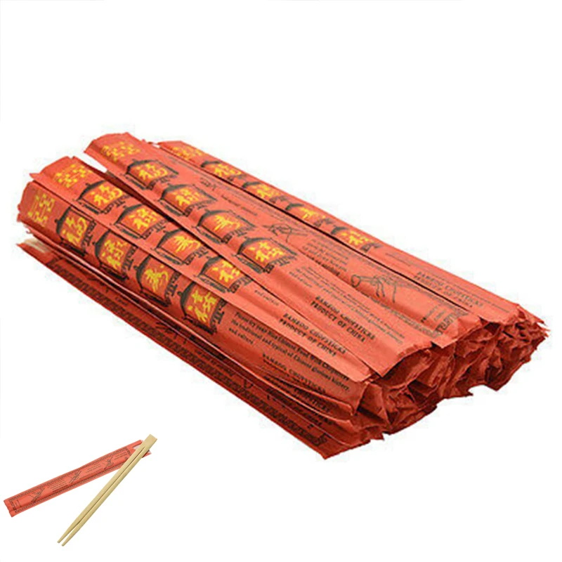 

Chinese Bamboo Chopsticks Disposable Individually wrapped 9 Feet Long
