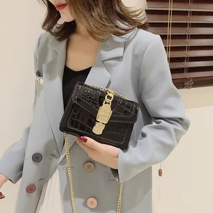 crocodile luxury leather handbags women bags designer 2021 fashion alligator satchel tote purse lady shoulder hand bag for women free global shipping