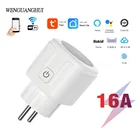 Wi-Fi Smart Plug 16A EU Brazil Socket Tuya Smart Life APP поддержка Alexa Google Home Assistant Голосовое управление монитор питания время