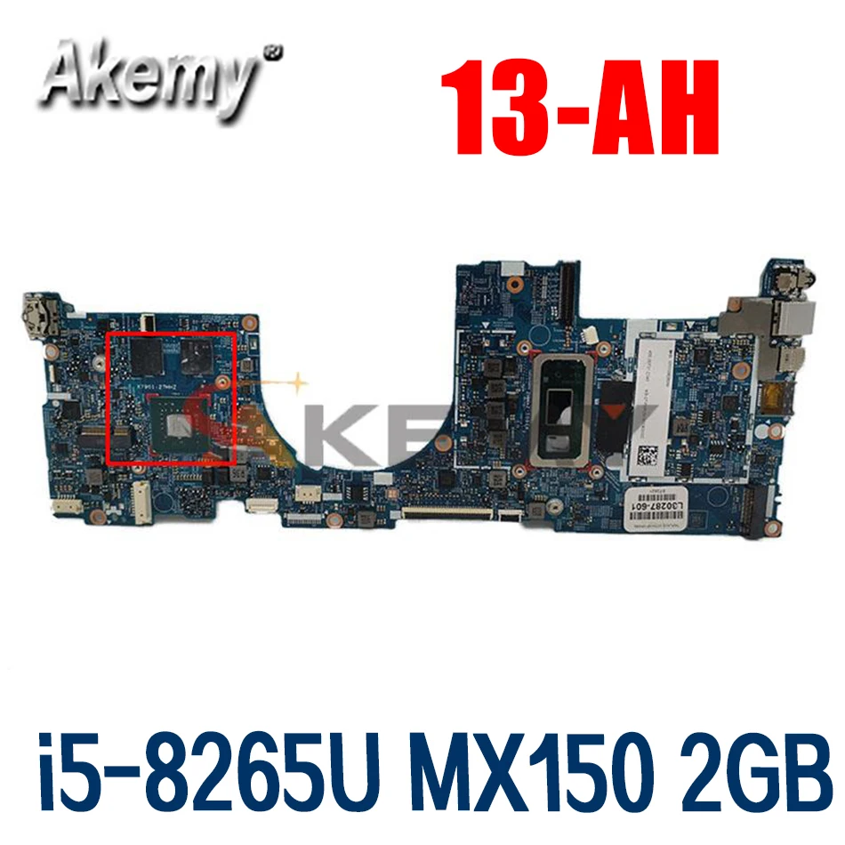 

Original For HP ENVY 13-AH Laptop Motherboard L30285-601 L30285-001 With MX150 2GB GPU SREJQ i5-8265U 17946-1 448.0EF13.0011