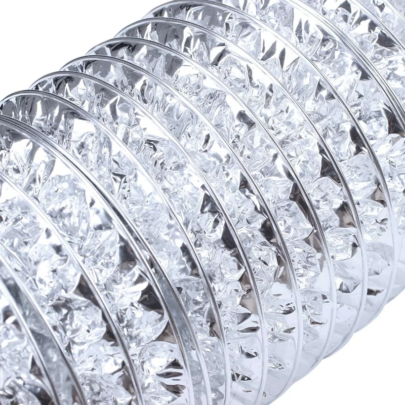 HTHL 3 метр Длина 100 мм/4 дюйма система свежего воздуха Гибкая алюминиевая выхлопная