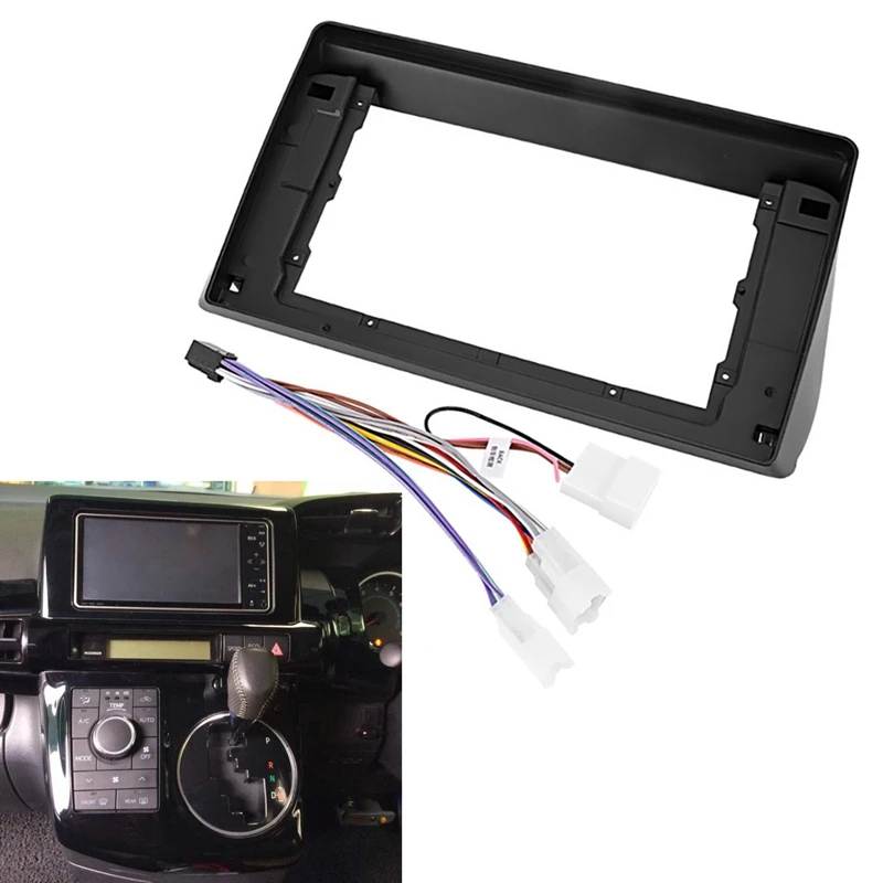 

10 Inch 2Din Car Fascia for TOYOTA WISH 2009-2012 Stereo Fascias Panel Dash Mount Installation Car DVD Frame Kit In-Dash