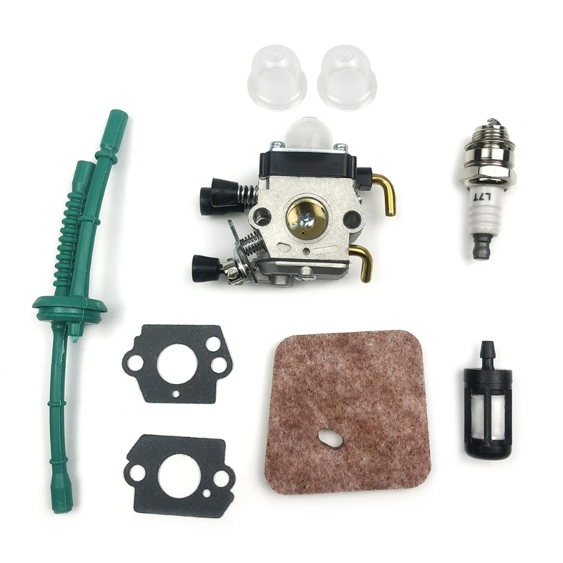 

Carburetor Air Filter Fuel Line Spark Plug Kit for FS38 FS45 FS46 FS55 FS55R FS5