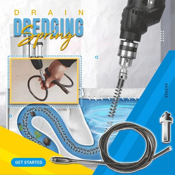 

Drain Dredging Spring Kitchen Cleaning Tools Pipeline Dredge Sink Hair Brush Cleaner Bend Sink Tool With Spring Grip Tools