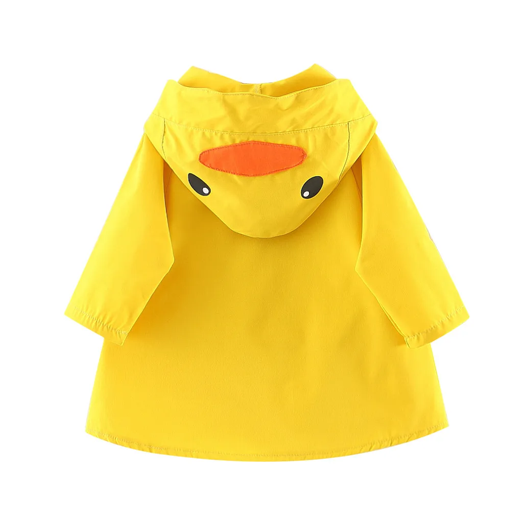 Детское осеннее ветрозащитное пальто для мальчиков и девочек Верхняя одежда