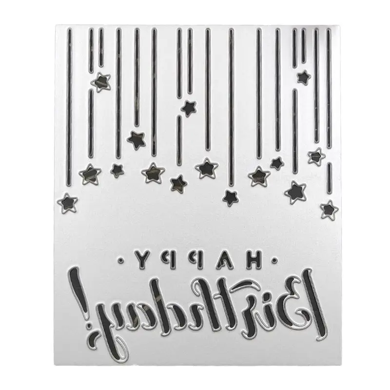 

Штамп с днем рождения, трафарет, сделай сам, скрапбукинг, альбом, штамп, бумажная карта, тиснение, Ремесла, Декор