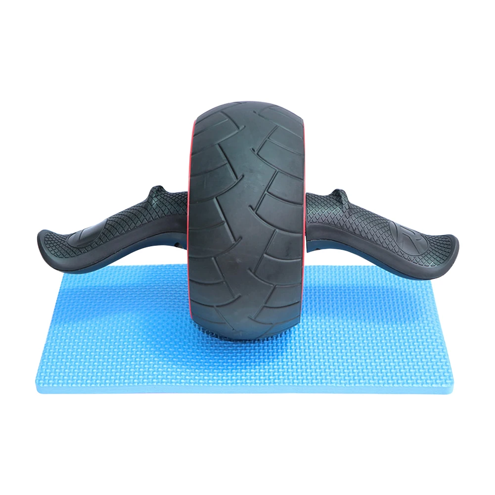 

Training Fitness Equipment Ab Roller Resistance Abdominal Wheel with Mat Core Exerciser Equipments Gym Training