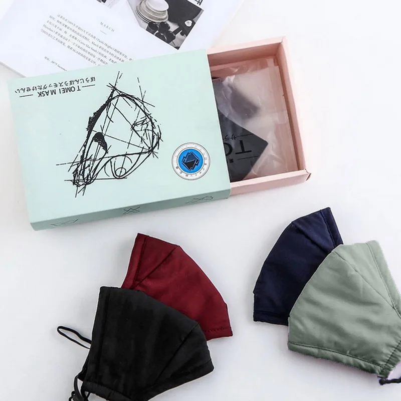 В наличии! PM2.5 маска для рта Пылезащитная фильтр с активированным углем