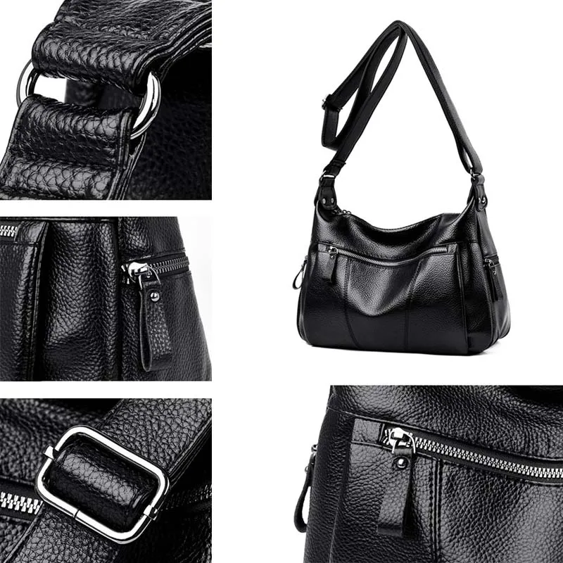 Высококачественная повседневная сумка мессенджер через плечо для женщин сумки