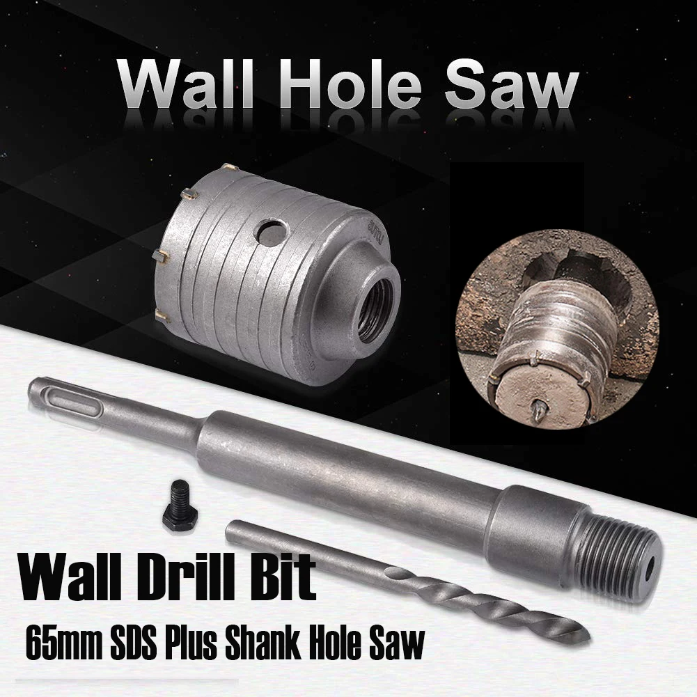 65 мм SDS плюс хвостовик отверстие пилы резак Бетон цемент камень стены