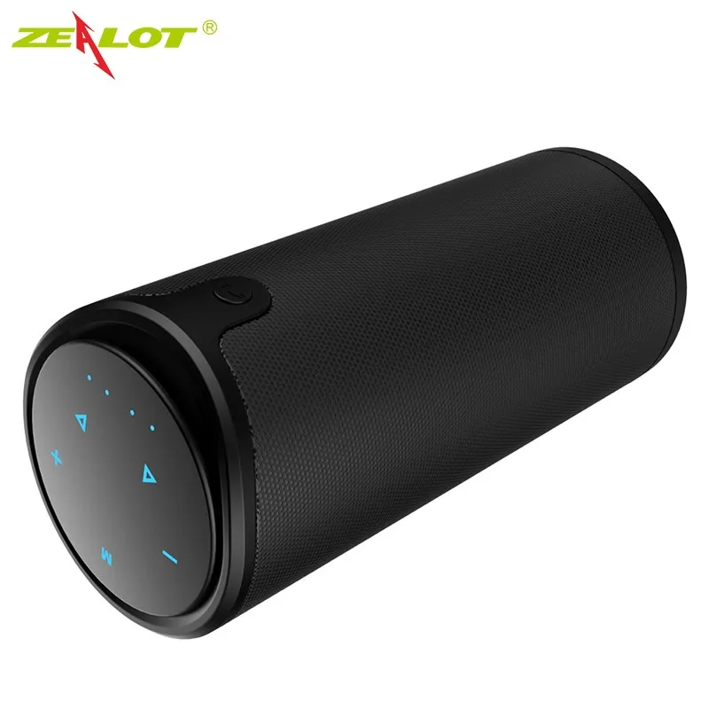 ZEALOT S8 Беспроводная Bluetooth колонка стерео портативный сабвуфер сенсорное