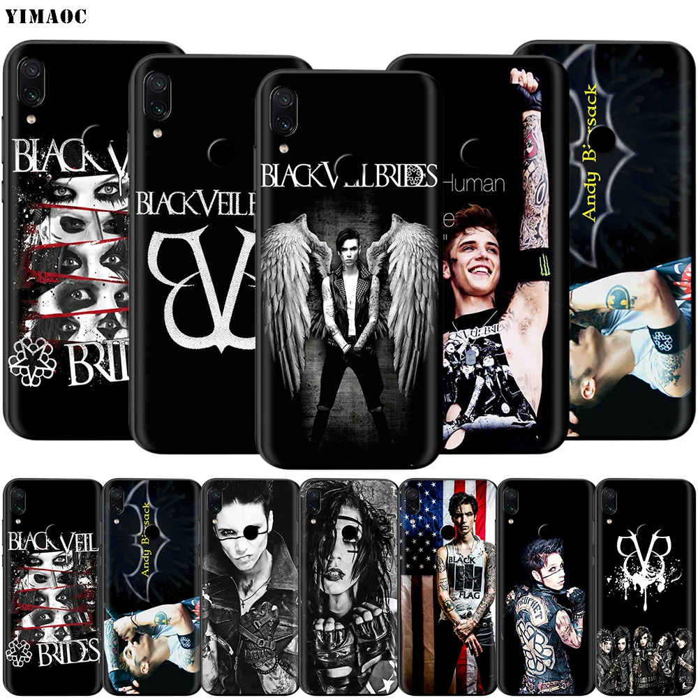 Чехол YIMAOC Andy Biersack Veil Brides BVB из ТПУ для Xiaomi Redmi mi Note MAX 3 6 6A 7 mi6 mi8 9 se a1 a2 Pro Lite go pocophone