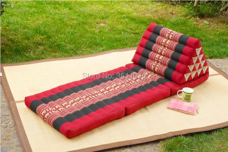 Складной напольный шезлонг для отдыха в юго восточном азиатском стиле с