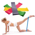 Эластичные ленты для йоги, доступны латексные ленты для силовых тренировок в тренажерном зале, эластичные ленты для йоги, Резиновая лента