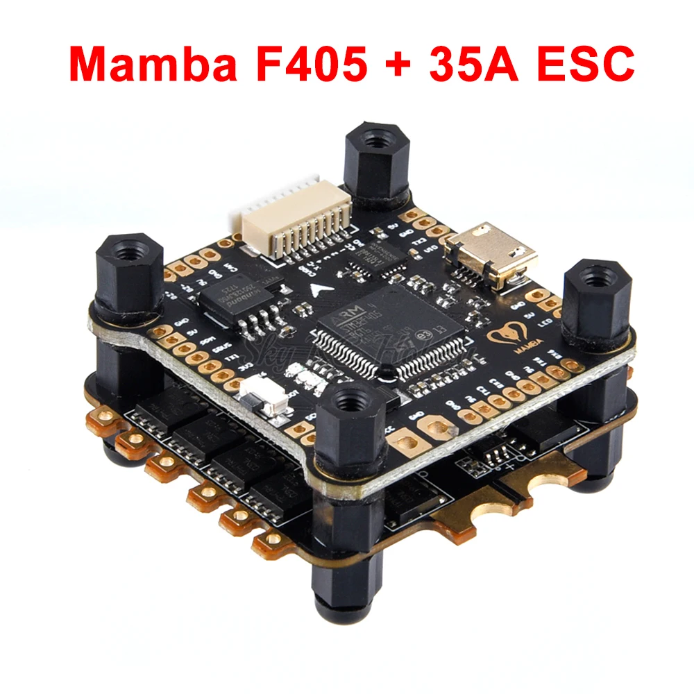 Контроллер полета Mamba F405 / JHEMCU F7BT и REV35 35A blheli _ S 2 6S 4 в 1 ESC Датчик тока для RC FPV