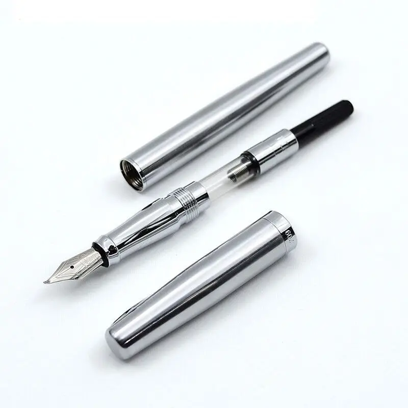 Авторучка для каллиграфического бизнеса duke d2 209 серебряная клипса офиса школьные