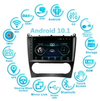 9 android 10 1 car stereo radio gps wifi fm for mercedes benz c clk clc w203 w209