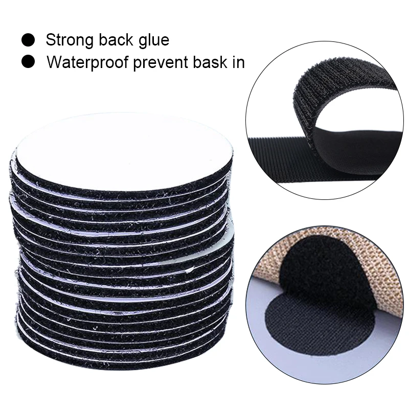 

Лента крепежная самоклеящаяся на липучке, круглая квадратная водонепроницаемая, устойчивая к высоким температурам, 10 пар