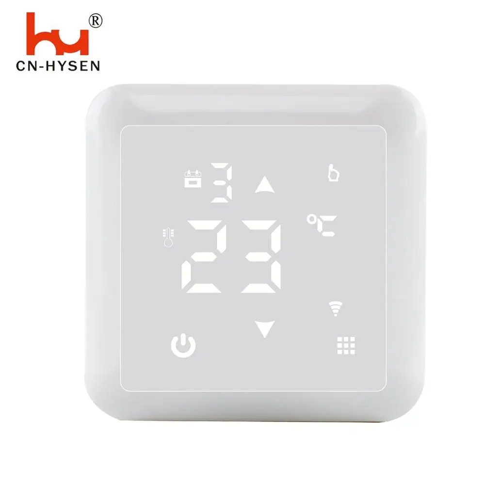 HY517-WIFI Еженедельный программируемый цифровой термостат светодиодный стеклянный