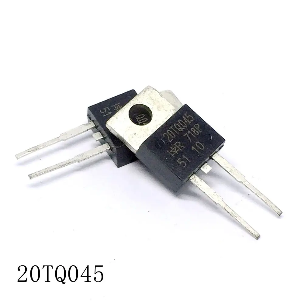 

Диод Шоттки 20TQ045 SFA803G SE55SHS C3D10060A STPS1045D USD945 SBL1060 BYV79E-150 TO-220-2 10 шт./лот новая модель