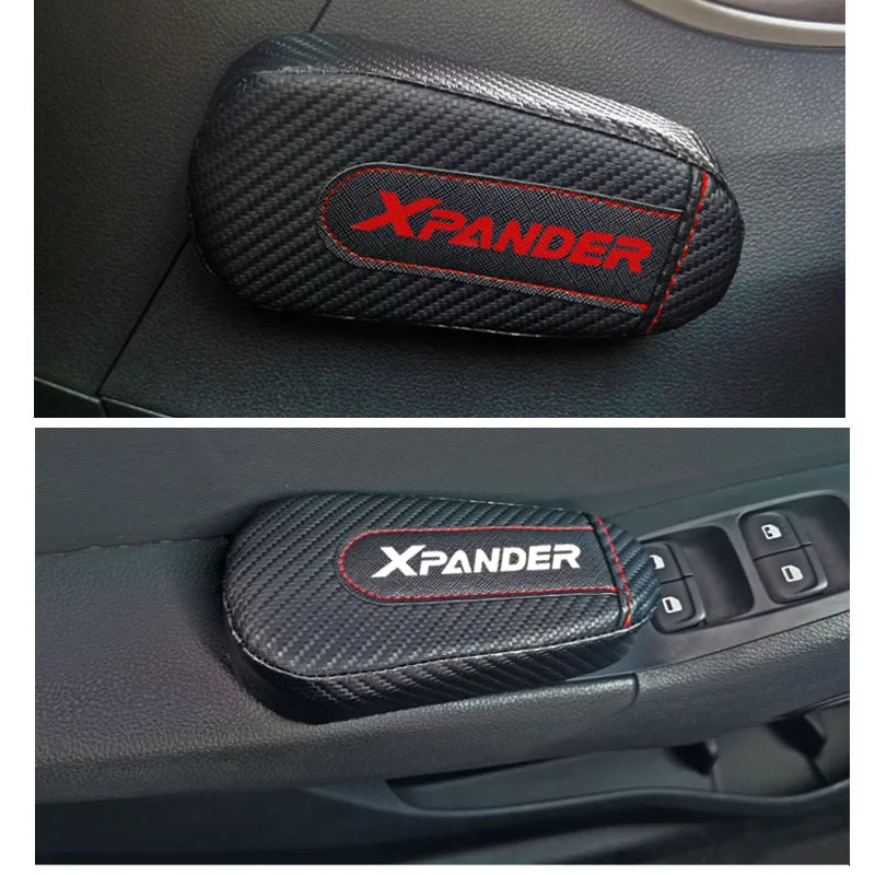 1 шт. автомобильный наколенник из углеродного волокна для Mitsubishi Xpander | Автомобили