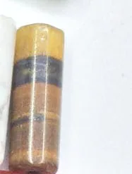 Tiger Eye Eruifa 10 шт. 13 мм длиной, 4 мм толщиной полудрагоценный каменный Шарм Подвеска ювелирные изделия DIY серьги ожерелье 11 цветов - Цвет: Tiger Eye