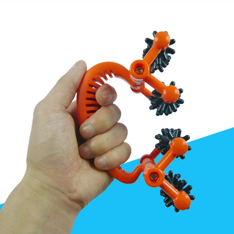 

Newly Rolling Handheld Massager Roller Wheel Back Arms Legs Stress Relief Massage S66