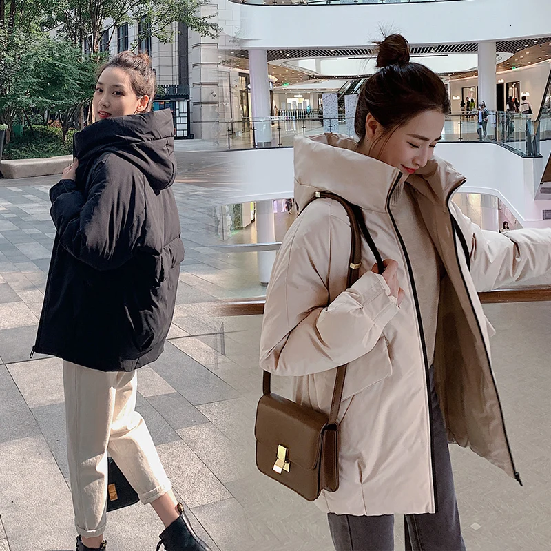 

Парка, новинка 2020, зимнее пальто, теплая Женская куртка большого размера, женские длинные парки, женские хлопковые ватные пальто, женские то...