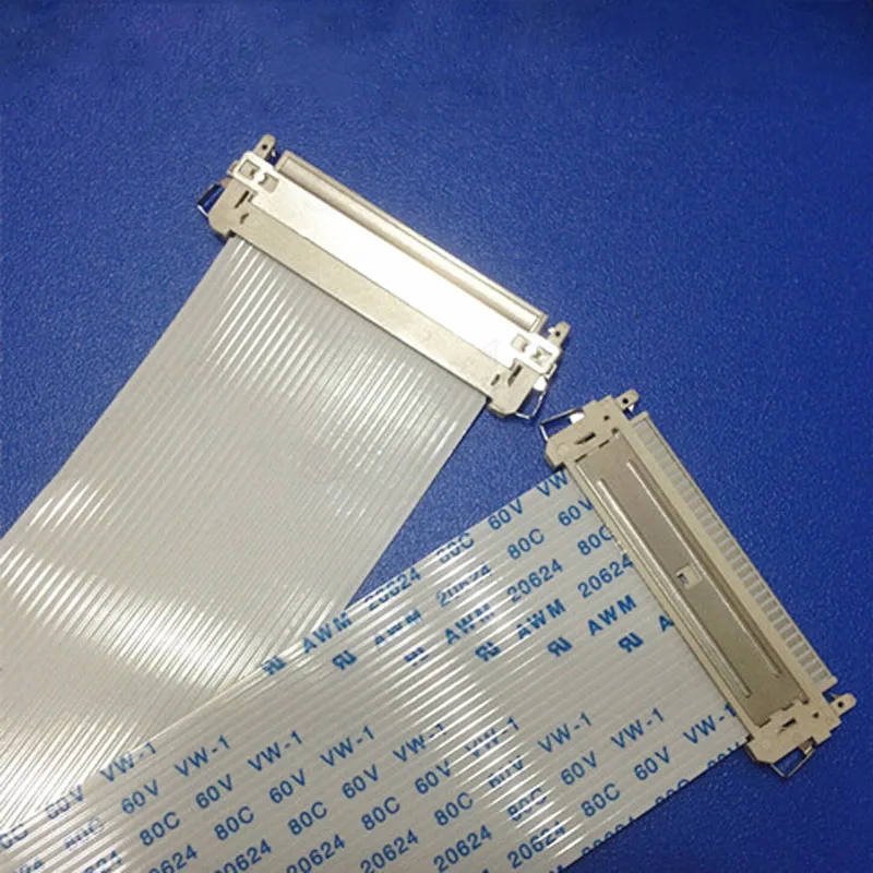 ЖК-разъем LVDS 1,0 шаг 30-pin экран линейный разъем 32 фута для ноутбука lcd - Цвет: 3030 core wire