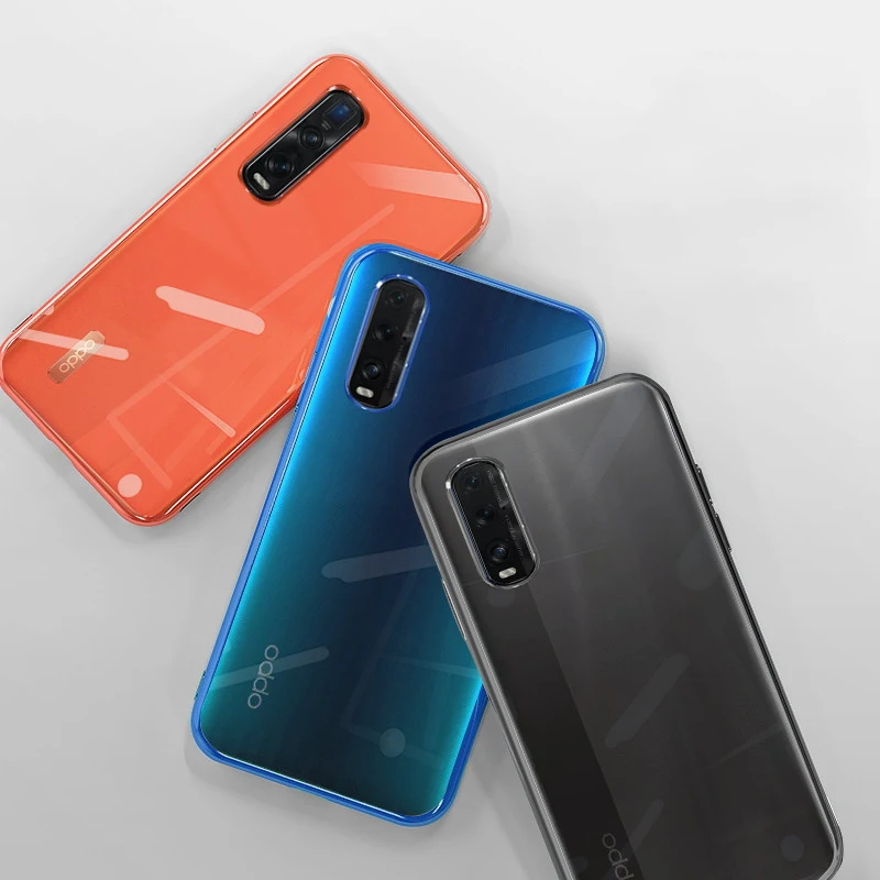 

Luxury Cases for OPPO Find X2 Pro Neo Lite Global Fundas Coque FindX2 X2Pro X2Neo X2Lite Soft Transparent Silicone Phone Covers