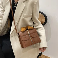 funny side bags for women hip hop small square shoulder bag woman leather fancy womens party bag luxury fashion crossbody bags