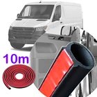 Резиновая уплотнительная лента для дверей Mercedes Benz Sprinter 901, 902, 903, 904, 905, 906, 907, 910, 12x14 мм