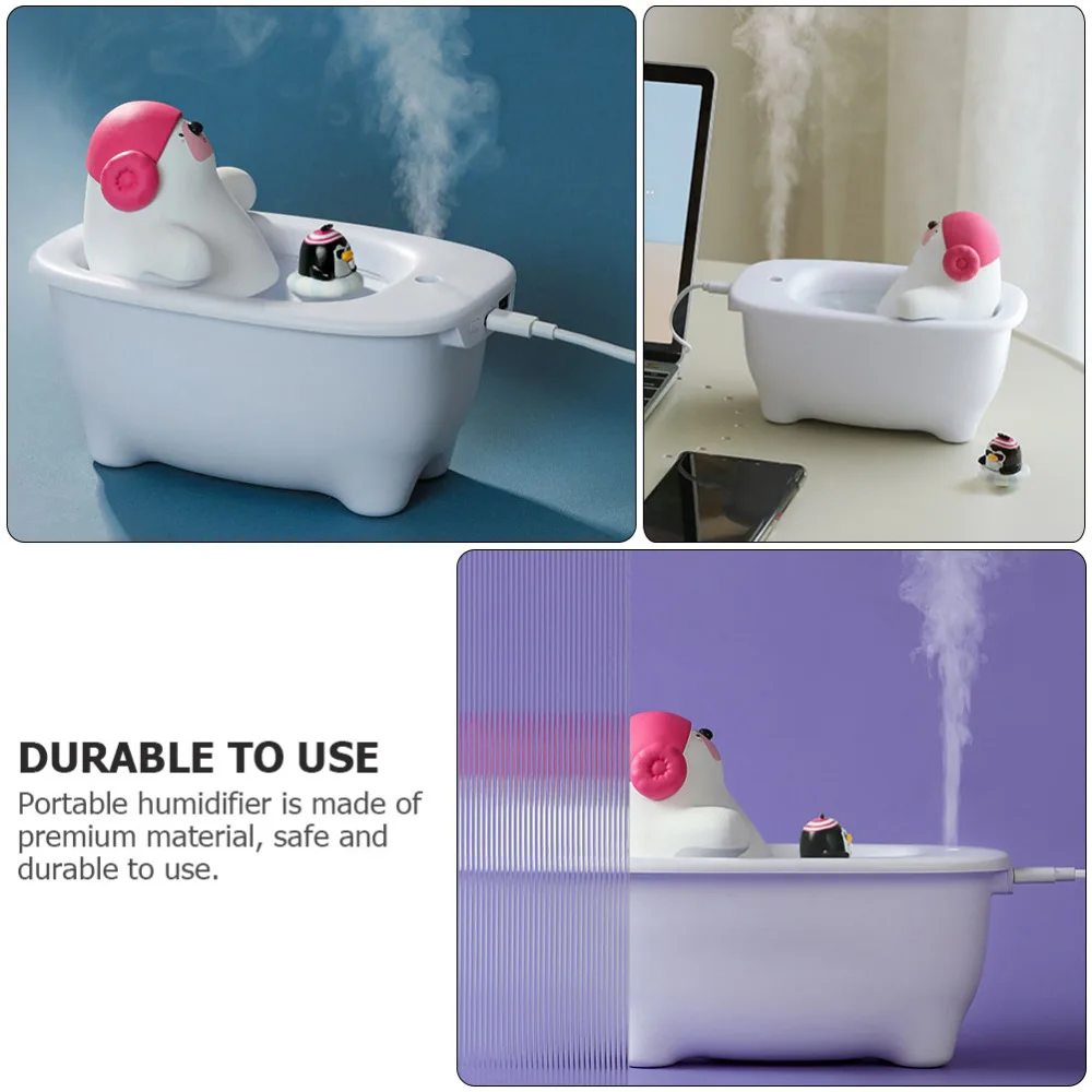 

1pc Portable Small Humidifier Delicate Mini Desktop Humidifier for Office