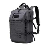 gaf 600d polyester outdoor waterproof laser cut molle hunting fishing chair backpack beach chair