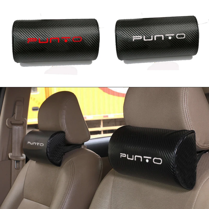 Углеродное волокно текстура из искусственной кожи авто сиденье головы шеи Отдых