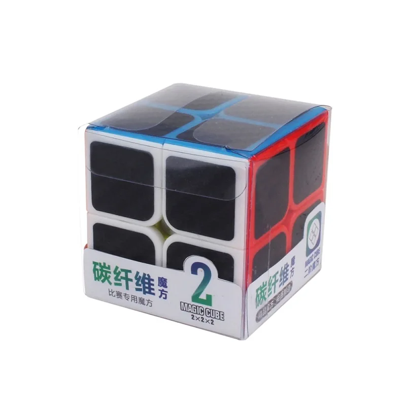 Профессиональный стикер YUXIN из углеродного волокна 2x2x2 волшебный куб скоростная