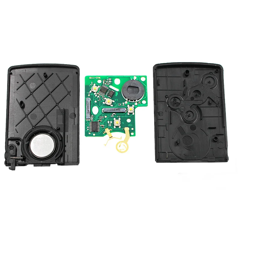 Смарт карта дистанционного ключа Fob 4 кнопки 433 МГц PCF7941 чип (после рынка) для Renault