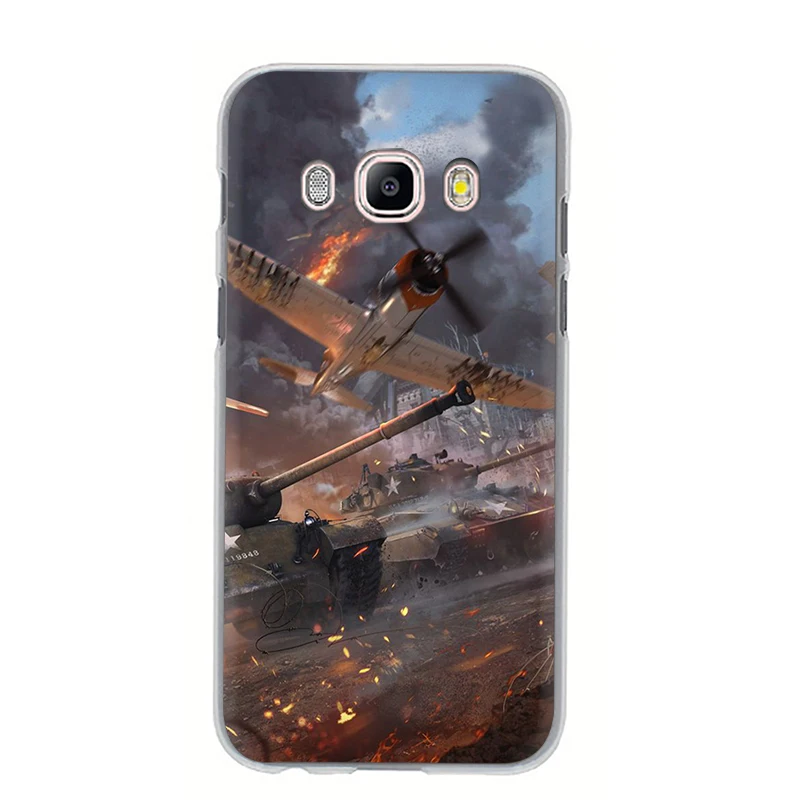 H4 World of tanks жесткий чехол для телефона с рисунком в виде обложка чехол для Samsung Galaxy A3 5 A6 7 8 9 A10 30 40 50 70 - Цвет: H4